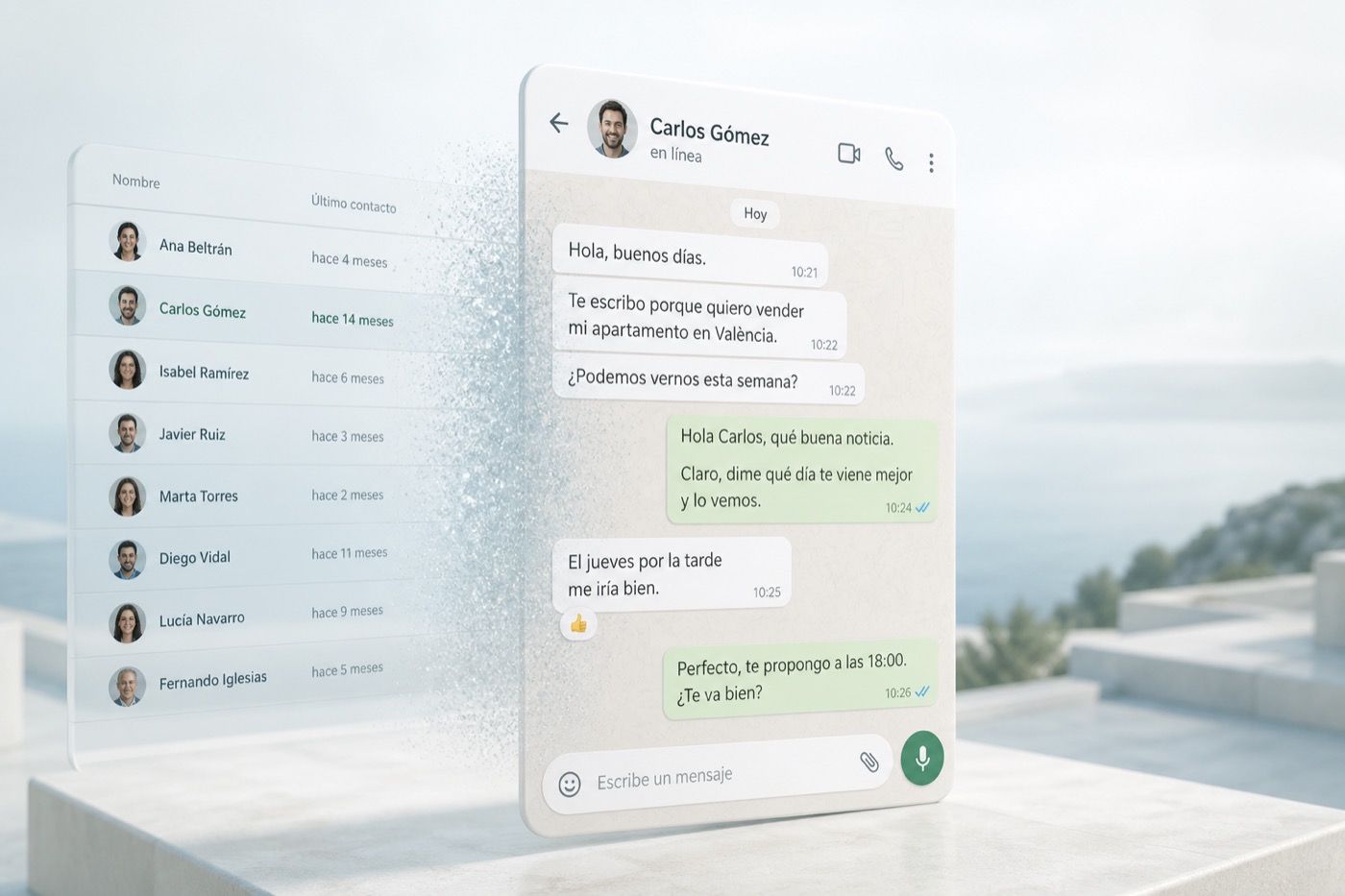Captación inteligente: agente IA reactivando leads dormidos del CRM por WhatsApp